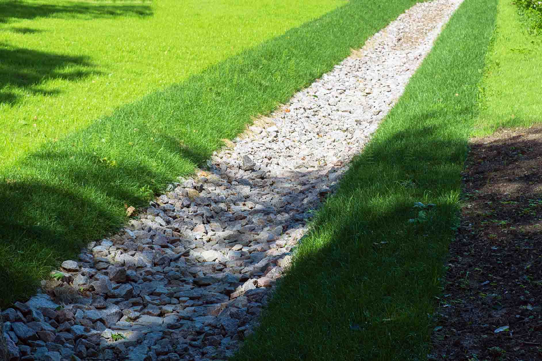 French Drain Installation by Grand Prairie Landscaping Experts